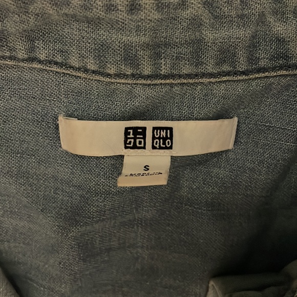 Uniqlo jean button up - Picture 2 of 2